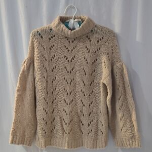 kate spade Cream Cowl Neck Sweater